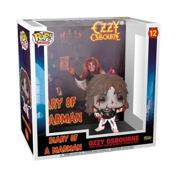 Funko POP! Ozzy Osbourne #12 Diary of a Madman Pop Albums Vinyl Figure SEALED - Picture 2 of 4